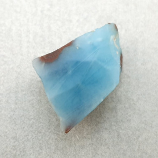 Larimar cięty surowy 19x13 mm nr 208