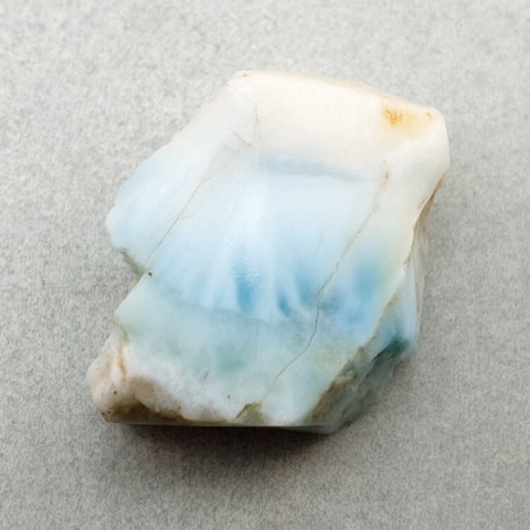 Larimar cięty surowy 19x16 mm nr 196