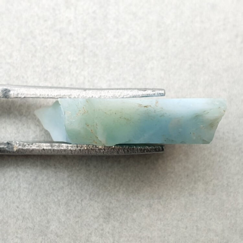 Larimar cięty surowy 21x13 mm nr 206