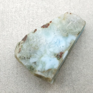 Larimar cięty surowy 22x15 mm nr 201