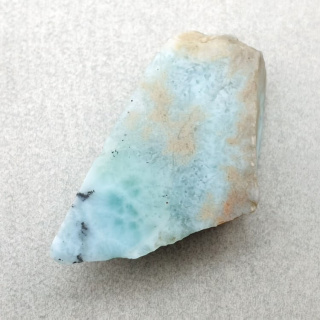 Larimar cięty surowy 26x14 mm nr 200