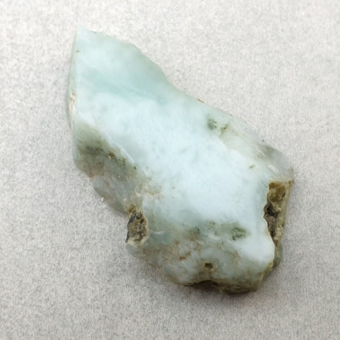 Larimar cięty surowy 26x15 mm nr 197