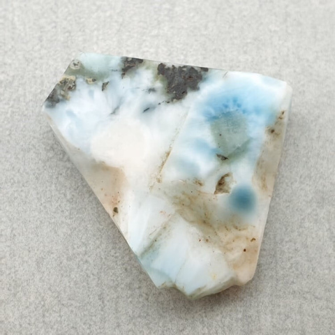 Larimar cięty surowy 26x21 mm nr 175