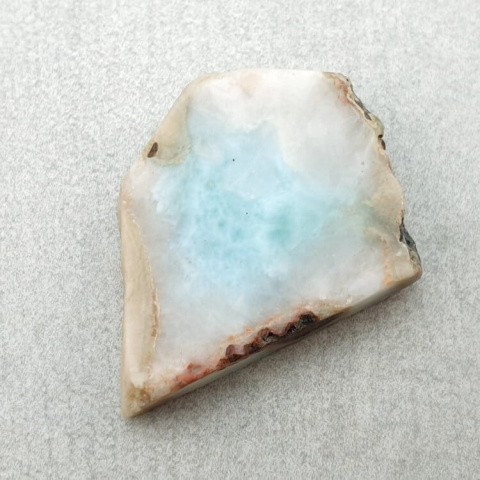 Larimar cięty surowy 27x18 mm nr 184