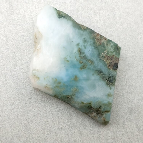 Larimar cięty surowy 31x18 mm nr 189