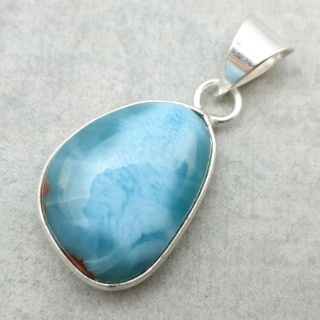 Larimar zawieszka 22x16 mm nr 183