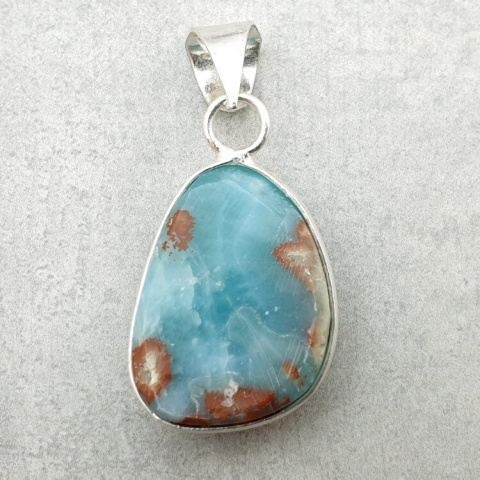 Larimar zawieszka 22x16 mm nr 183