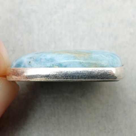 Larimar zawieszka 22x19 mm nr 194