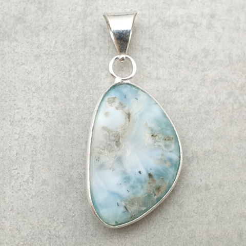 Larimar zawieszka 23x15 mm nr 191