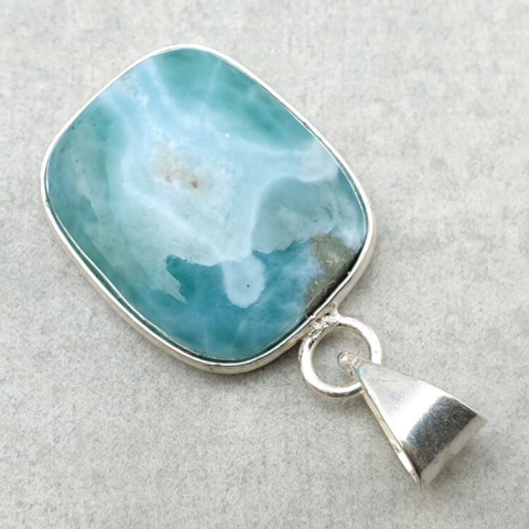 Larimar zawieszka 23x19 mm nr 187