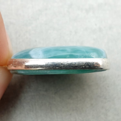 Larimar zawieszka 23x19 mm nr 187