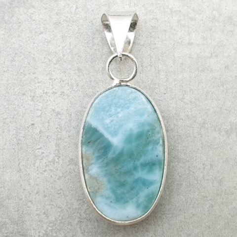 Larimar zawieszka 24x15 mm nr 193