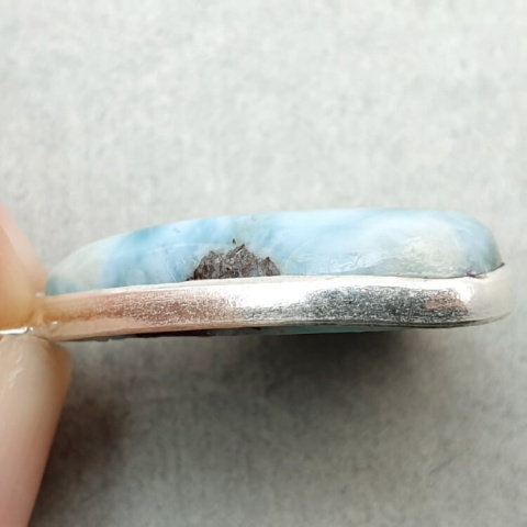 Larimar zawieszka 24x17 mm nr 186