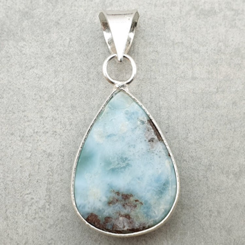 Larimar zawieszka 24x17 mm nr 186