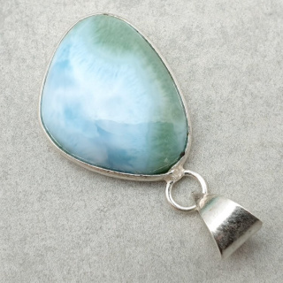 Larimar zawieszka 24x18 mm nr 201