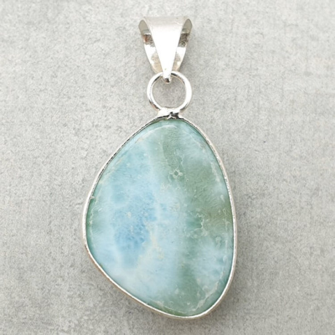 Larimar zawieszka 24x18 mm nr 201