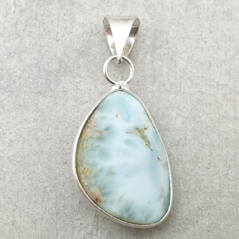 Larimar zawieszka 25x17 mm nr 177