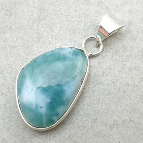 Larimar zawieszka 25x17 mm nr 190