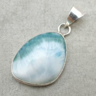 Larimar zawieszka 26x19 mm nr 182