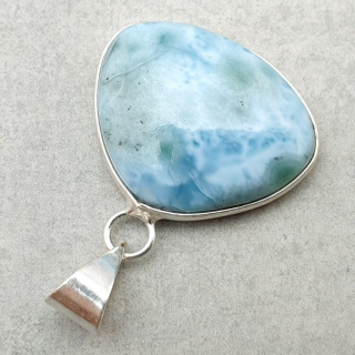 Larimar zawieszka 26x21 mm nr 174