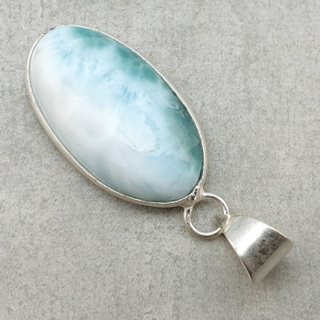 Larimar zawieszka 27x16 mm nr 206