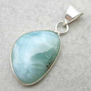 Larimar zawieszka 27x18 mm nr 166