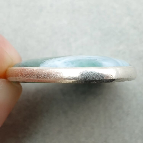 Larimar zawieszka 27x22 mm nr 205