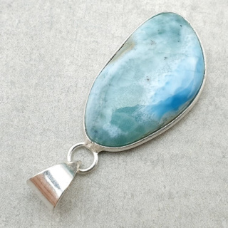 Larimar zawieszka 28x17 mm nr 172