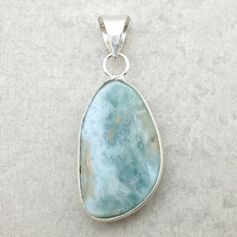 Larimar zawieszka 28x17 mm nr 172