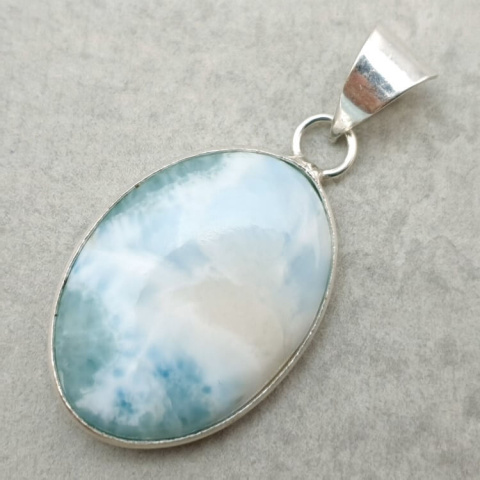 Larimar zawieszka 28x20 mm nr 171