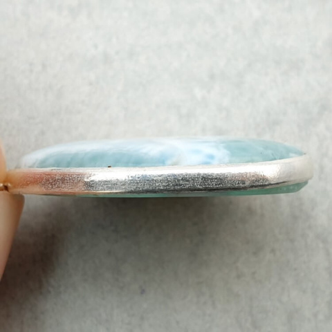 Larimar zawieszka 28x20 mm nr 171