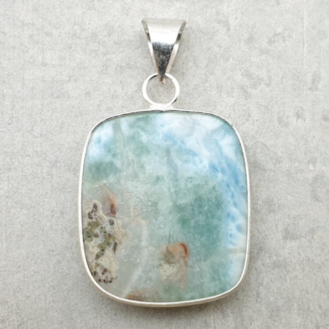 Larimar zawieszka 28x24 mm nr 170