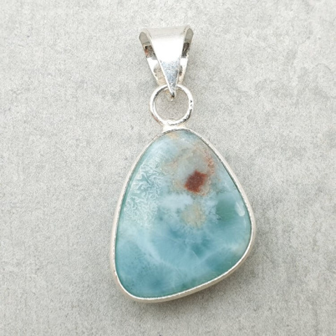 Larimar zawieszka 21x17 mm nr 258