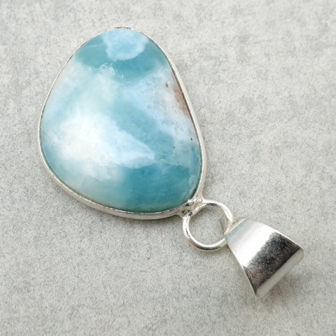 Larimar zawieszka 22x17 mm nr 251