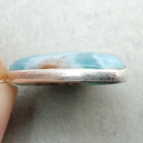 Larimar zawieszka 22x17 mm nr 251