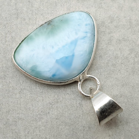 Larimar zawieszka 23x16 mm nr 253