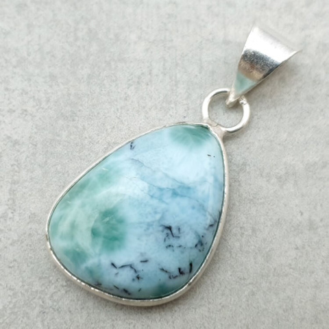 Larimar zawieszka 23x17 mm nr 247