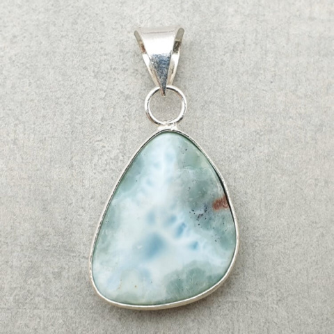 Larimar zawieszka 23x18 mm nr 218