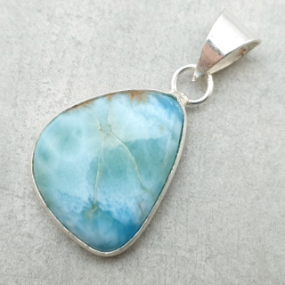 Larimar zawieszka 23x18 mm nr 242