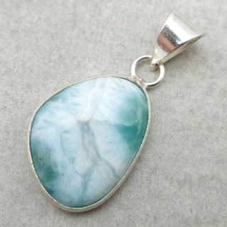 Larimar zawieszka 23x18 mm nr 244