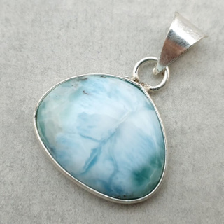 Larimar zawieszka 23x19 mm nr 252