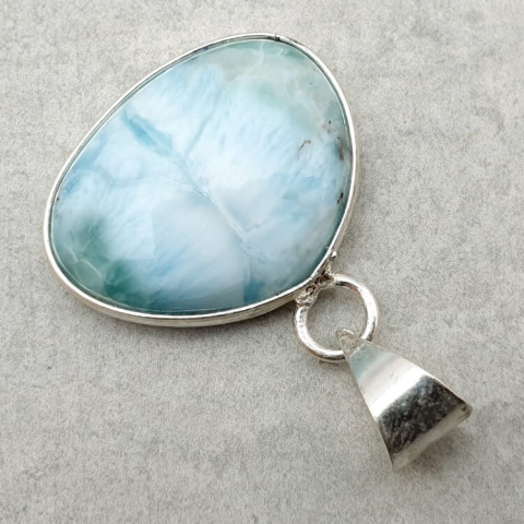 Larimar zawieszka 23x19 mm nr 252