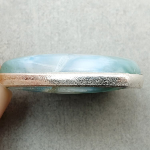 Larimar zawieszka 24x14 mm nr 246