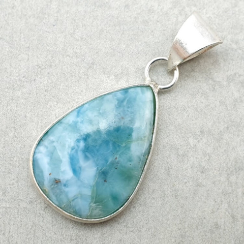 Larimar zawieszka 24x17 mm nr 228