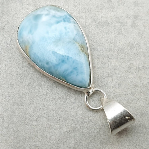 Larimar zawieszka 25x16 mm nr 241