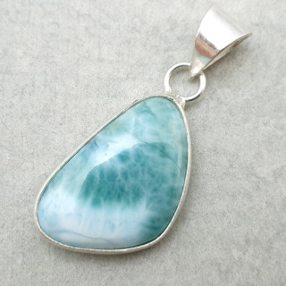 Larimar zawieszka 25x16 mm nr 261