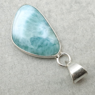 Larimar zawieszka 25x16 mm nr 261