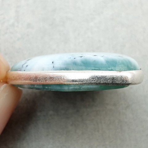 Larimar zawieszka 25x19 mm nr 213