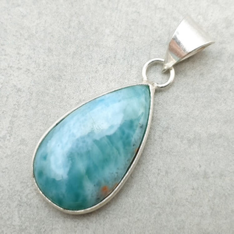 Larimar zawieszka 26x16 mm nr 239