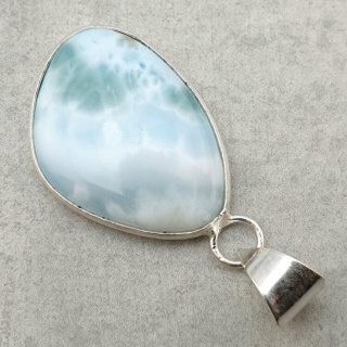 Larimar zawieszka 26x19 mm nr 226